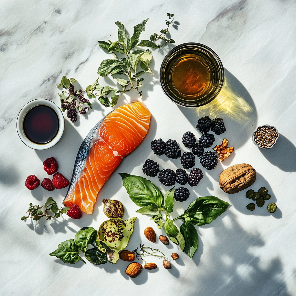 피부 노화 방지에 좋은 음식과 섭취 방법