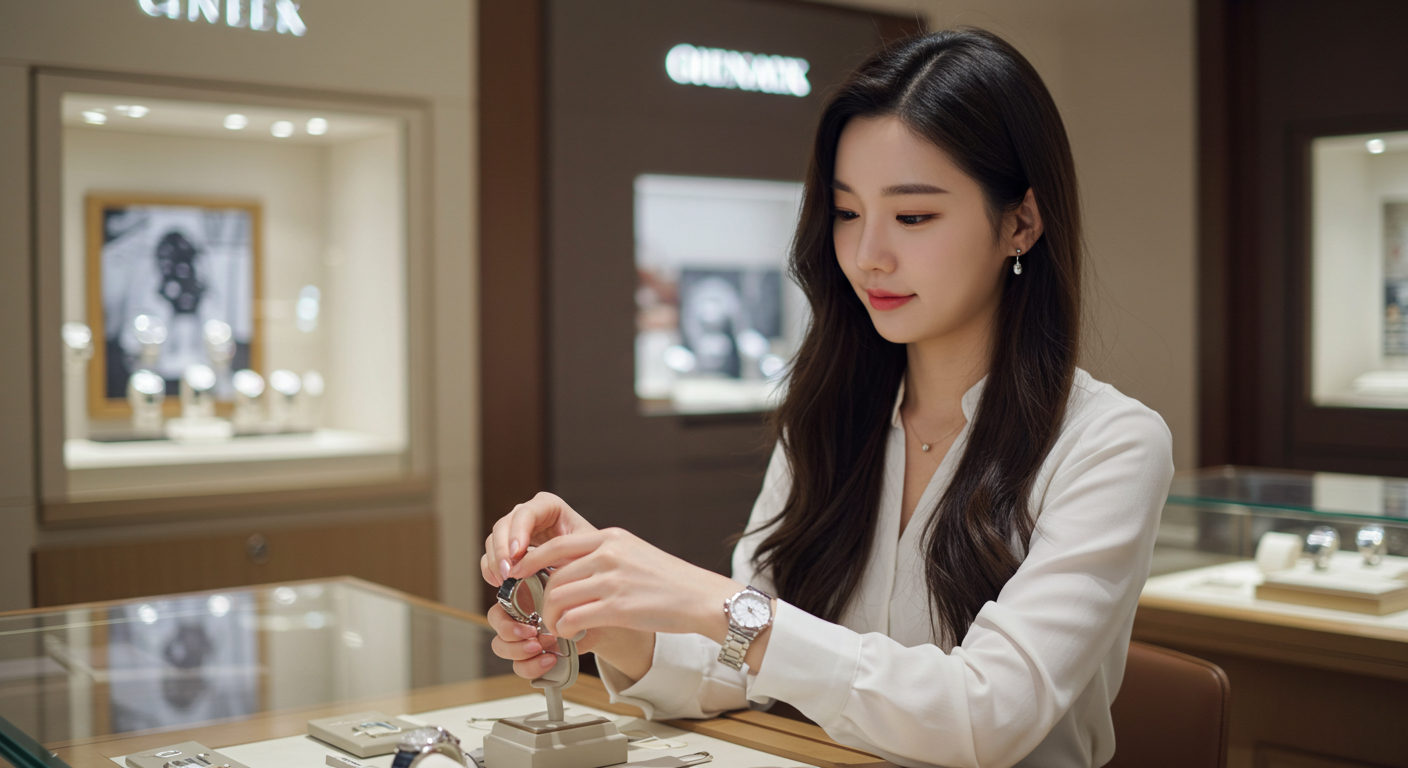 까르띠에 여성 시계