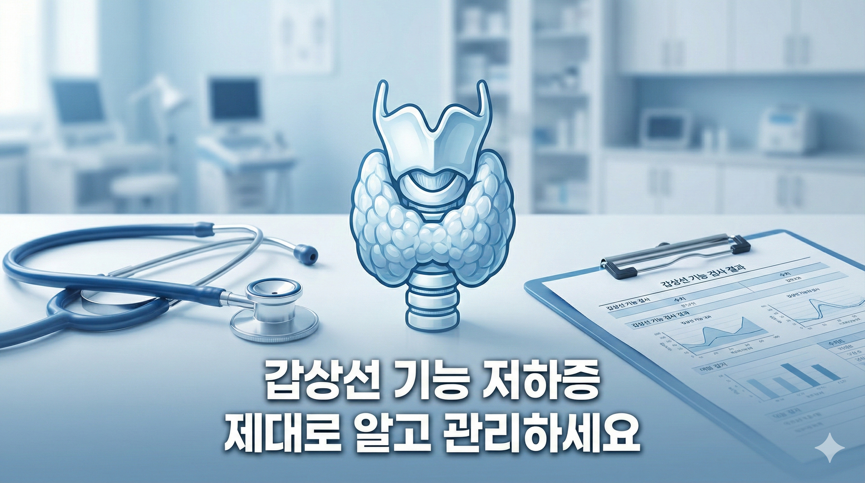 갑상선 기능 저하증, 제대로 알고 관리하세요