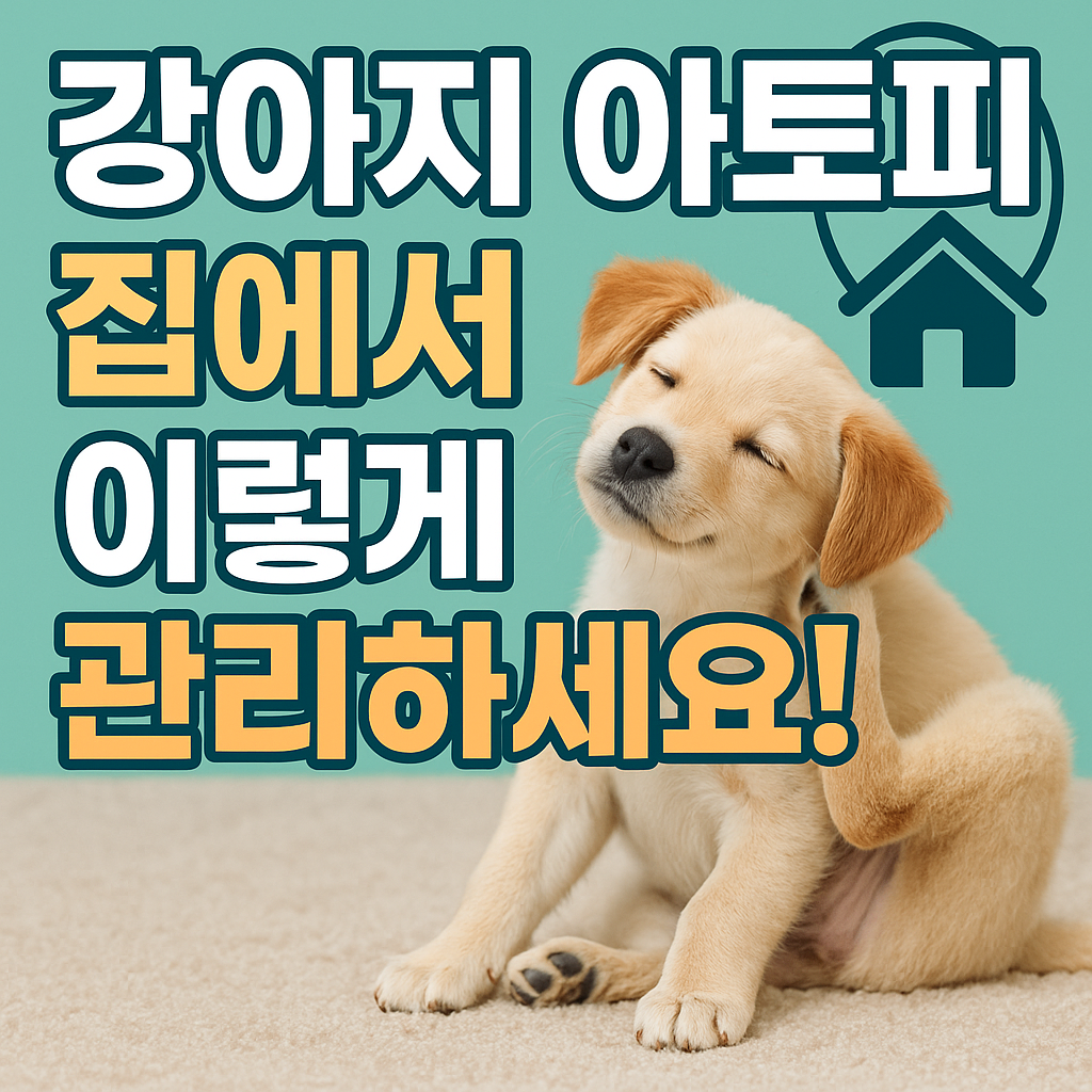 강아지 아토피