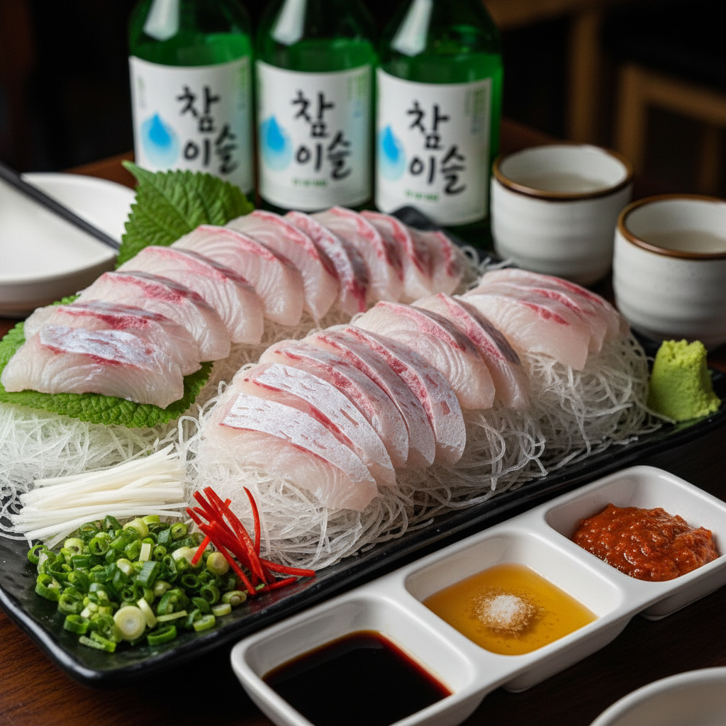 1월 제철 횟감