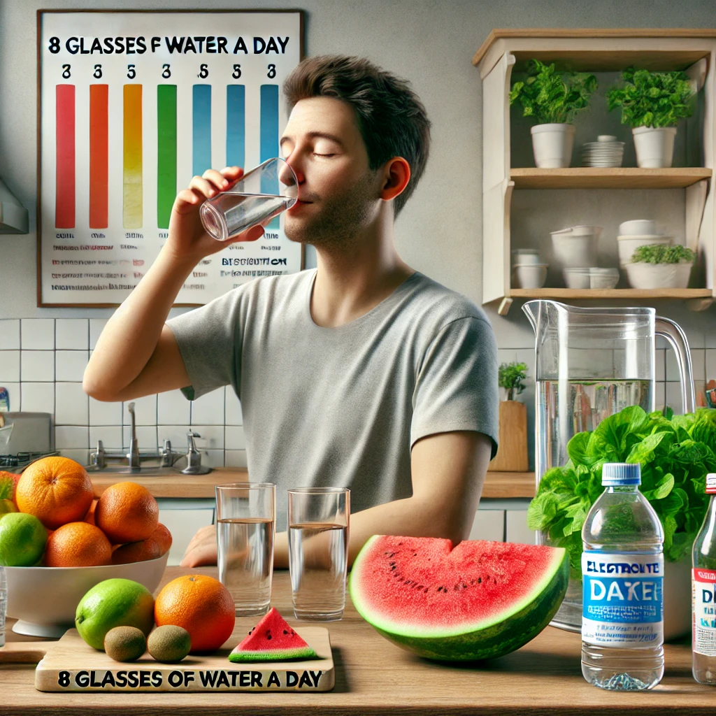 충분한 수분 섭취