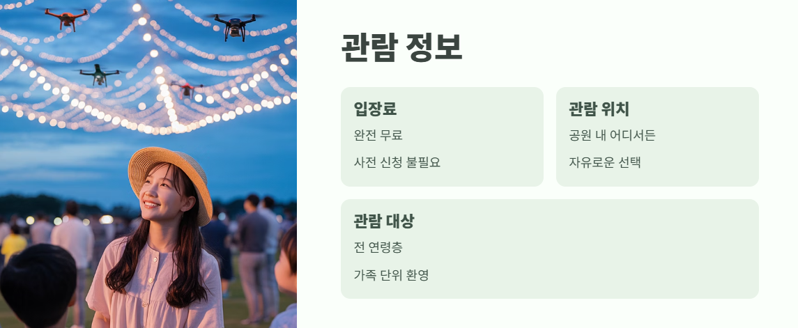 광교호수공원 드론쇼 바로 보기 4