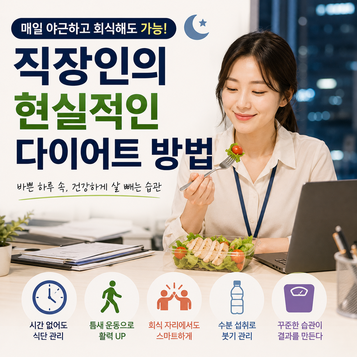 직장인의 현실적인 다이어트 방법