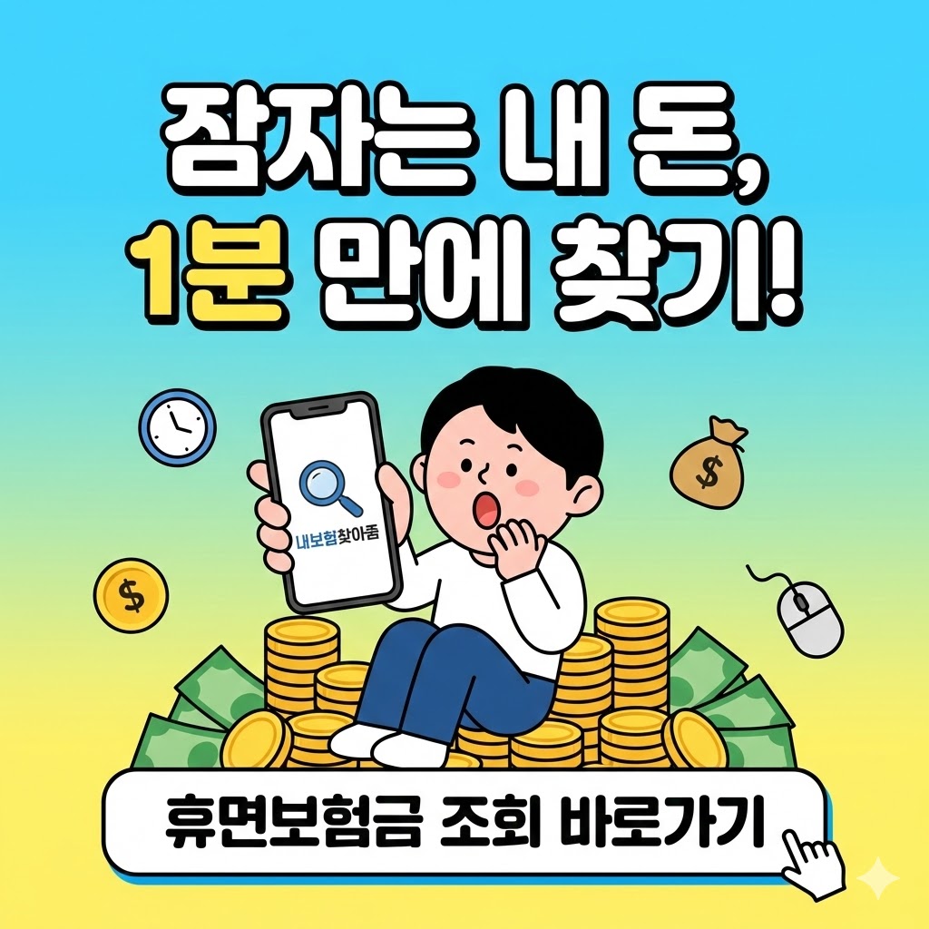 2026 휴면보험금 조회: 12조원 숨은 돈 1분 만에 찾는 방법