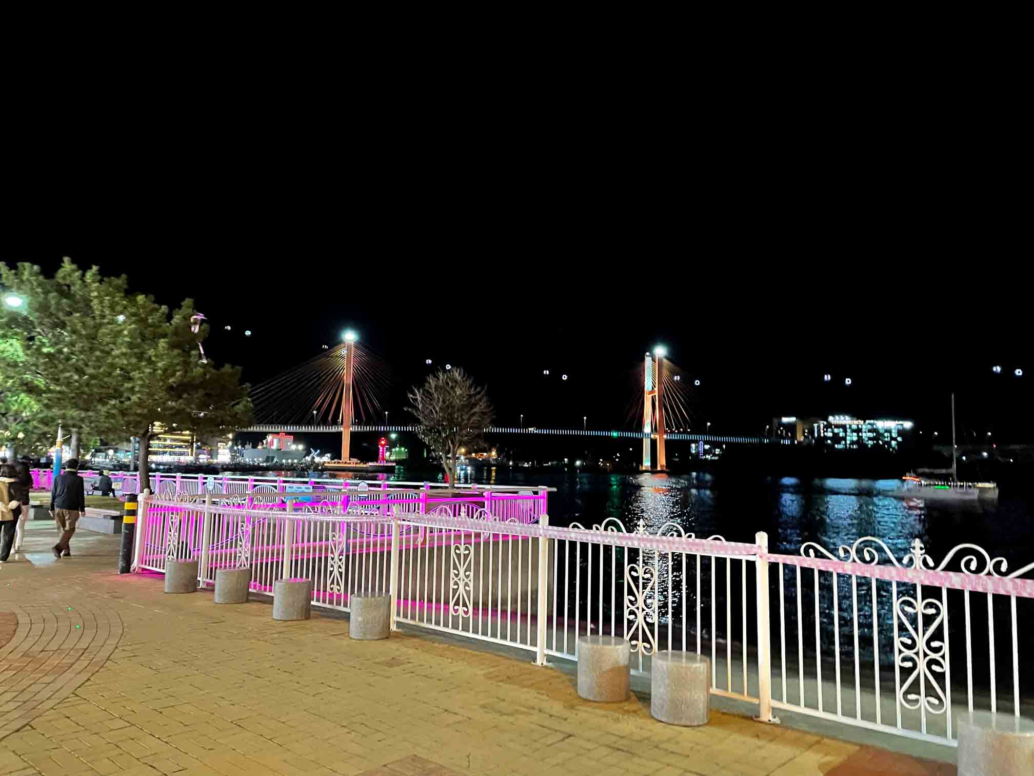 여수 해양공원 야경