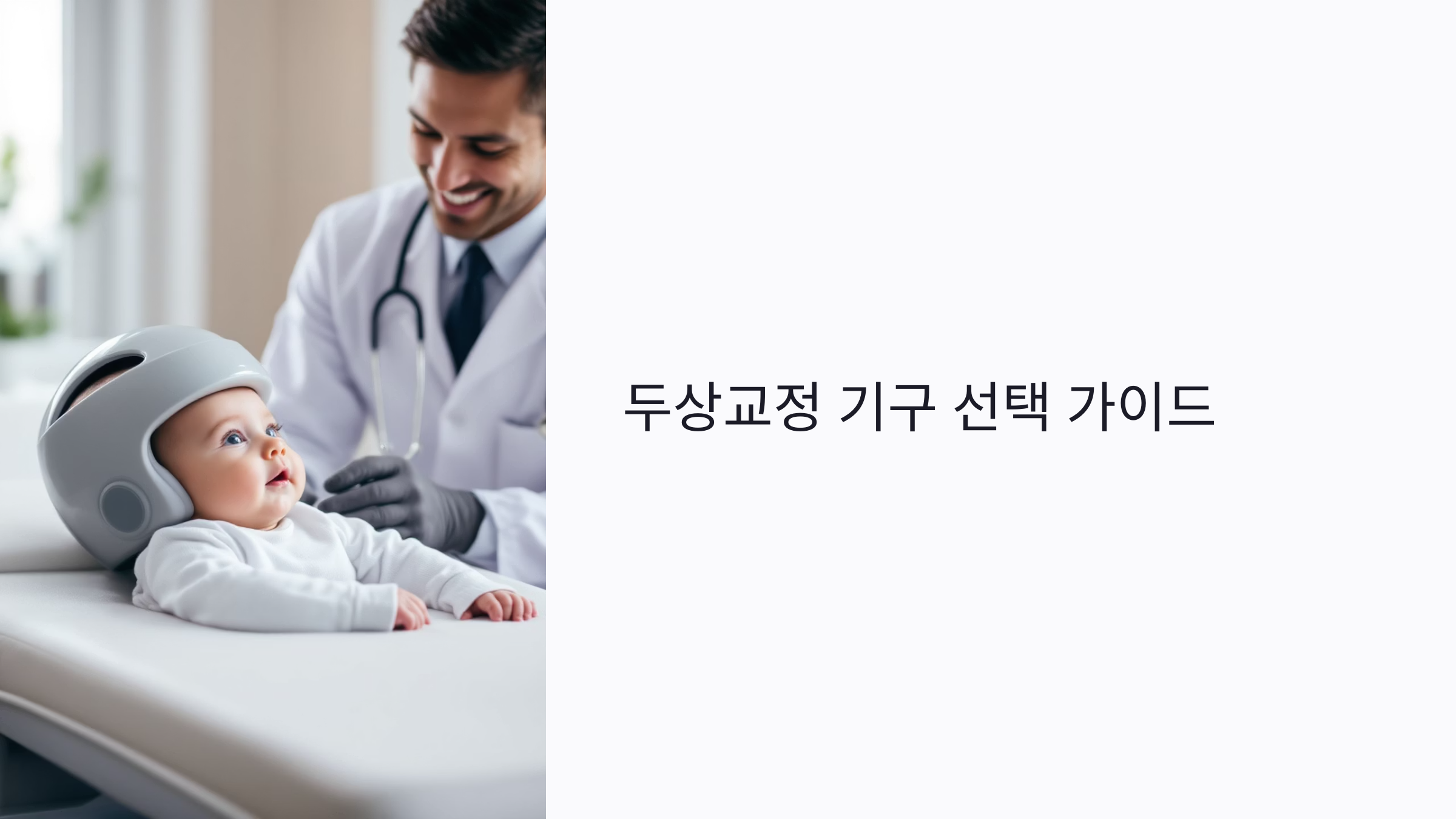 두상교정 기구 효과 있나요? 헬멧·베개·매트 종류별 장단점과 추천 사용법 총정리