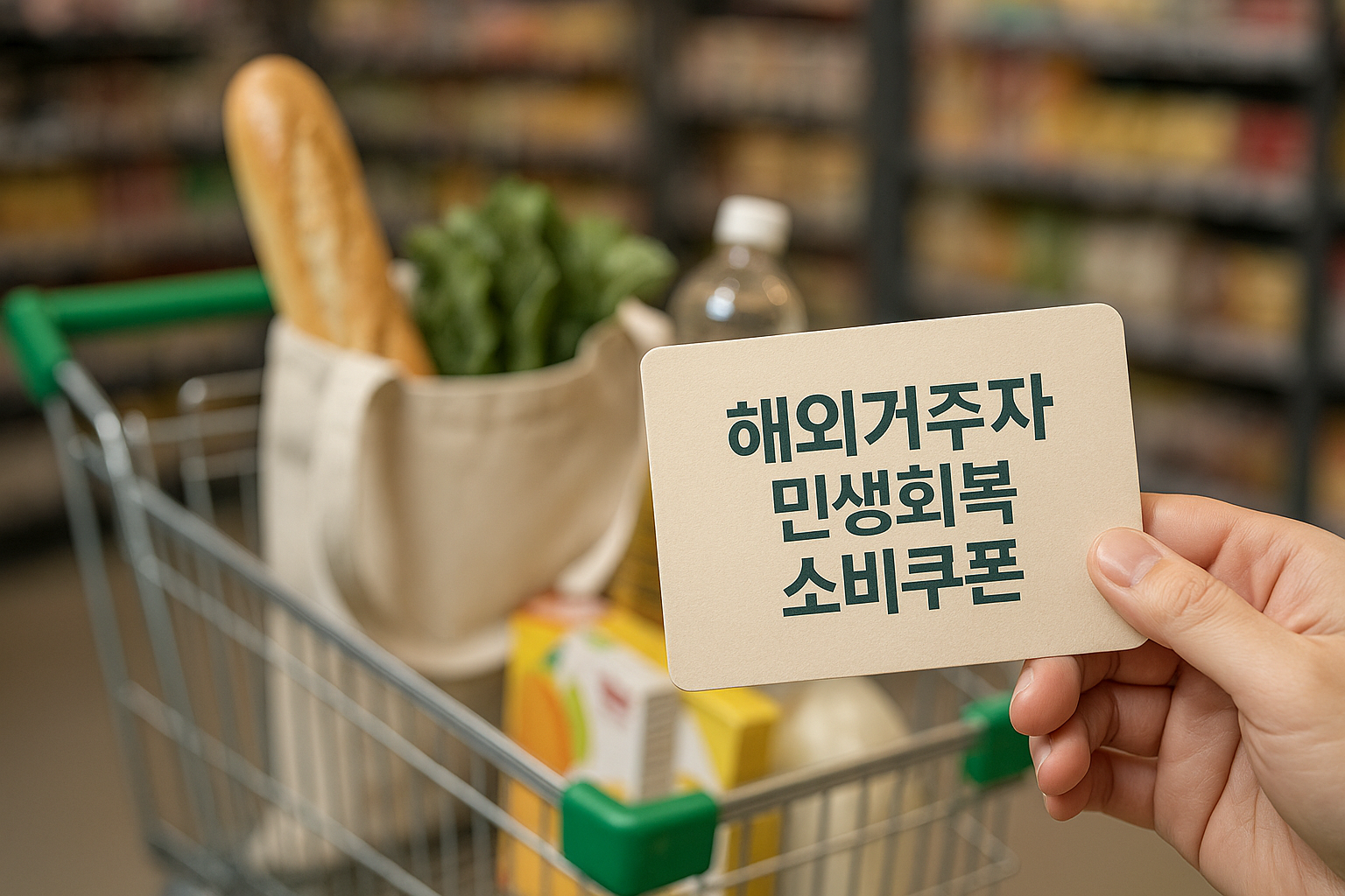 해외거주자 민생회복 소비 쿠폰