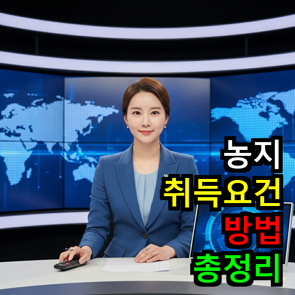 농지 취득 요건 방법