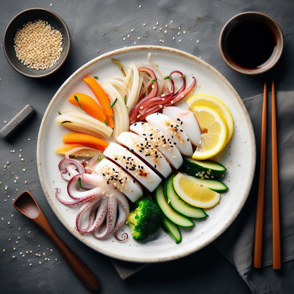 오징어 숙회 만들기