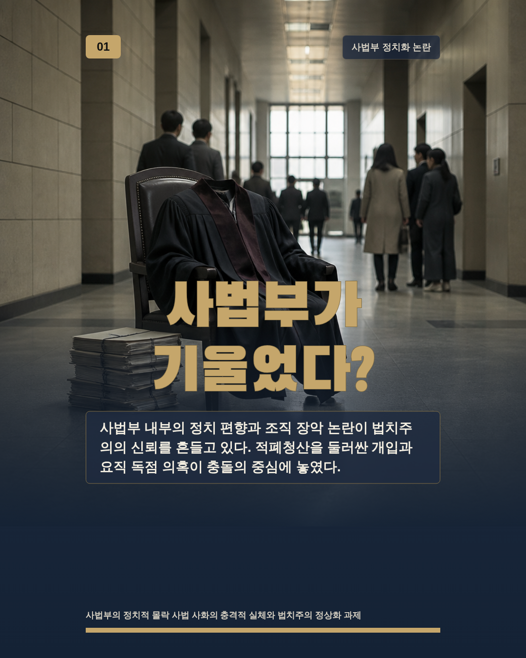사법부가 기울었다?