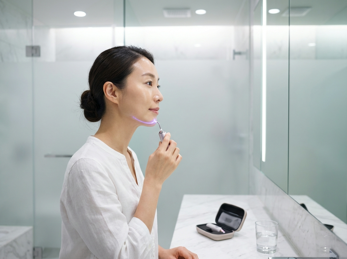 플라즈마기기효과, 피부표면관리, 홈뷰티디바이스, 트러블케어기기