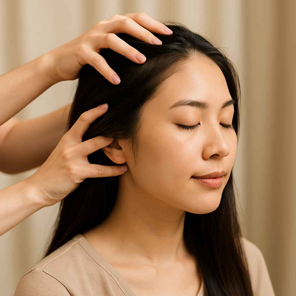 두피 마사지의 효과와 올바른 방법&amp;#44; 이대로 따라만 하세요!