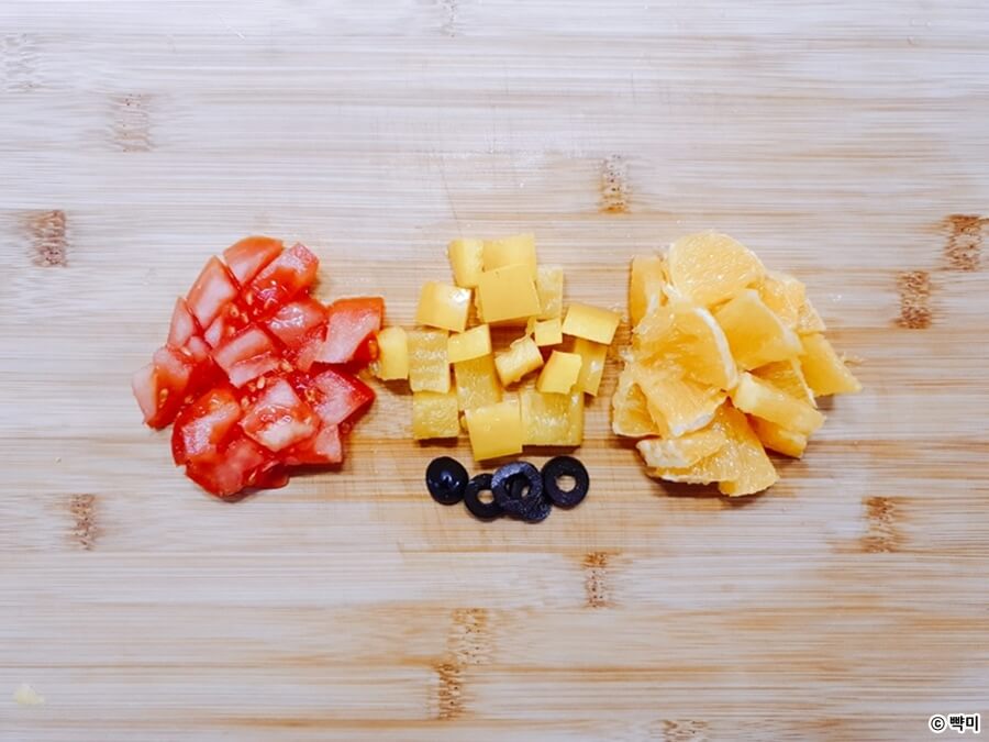 닭가슴살-오렌지-살사-샐러드-만들기-다이어트-레시피