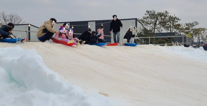 눈썰매 카페 파주 뮌스터담