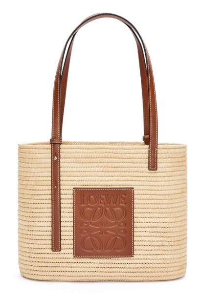 로에베 라탄백 - 로에베 스퀘어 바스켓 백