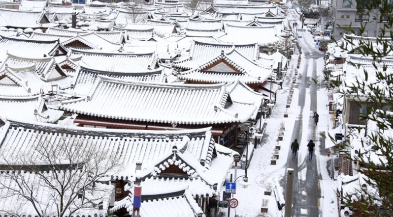전북 전주 한옥마을 사진
