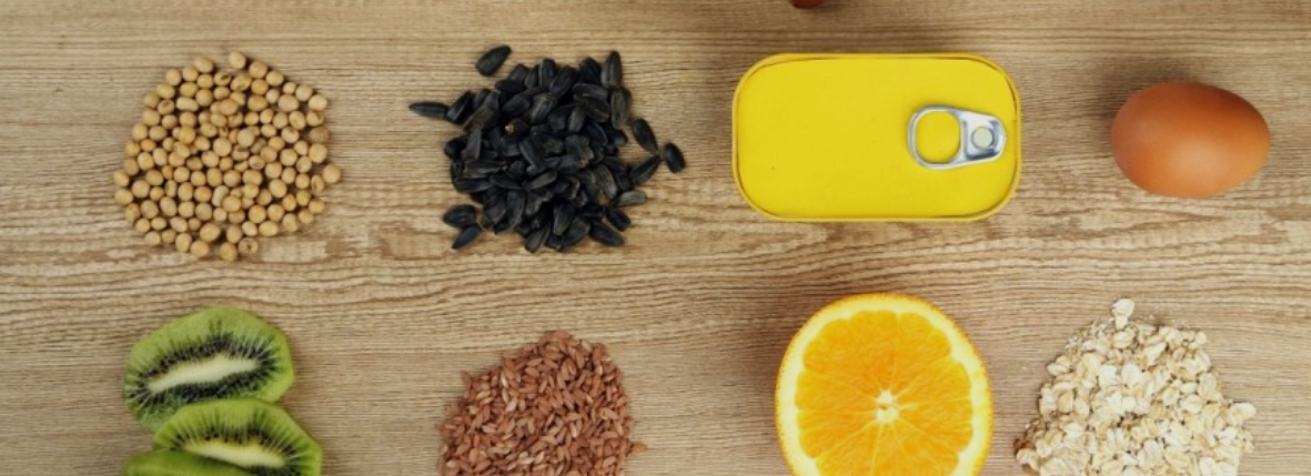 뼈에 좋은 콩, 키위, 오렌지, 달걀 등등