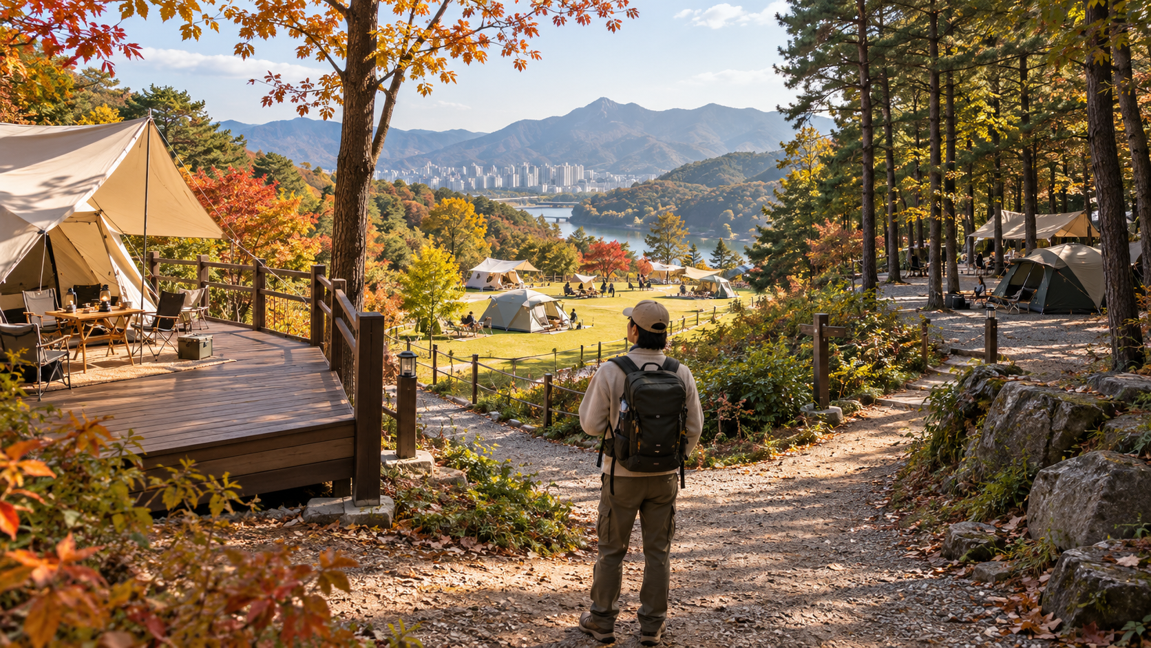초안산캠핑장 T3가 좋을까?｜테라스&middot;파크&middot;힐링 자리 고르기 전 차이