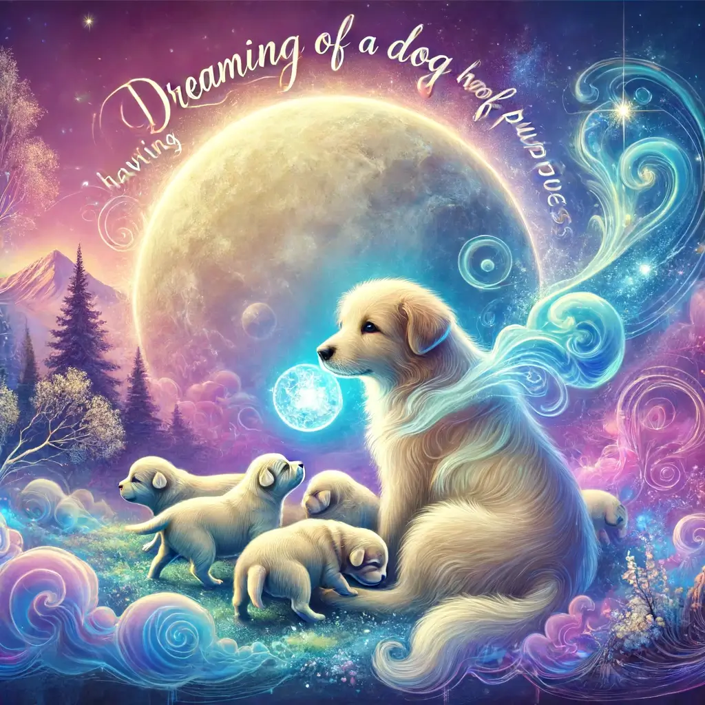 개가 새끼 낳는 꿈 해몽