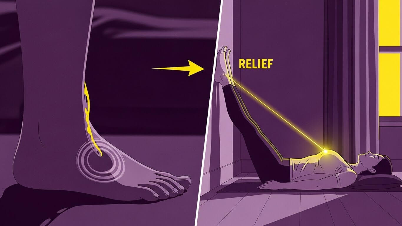 발이 붙고 발을놓이하여 안정을 취하는 모습