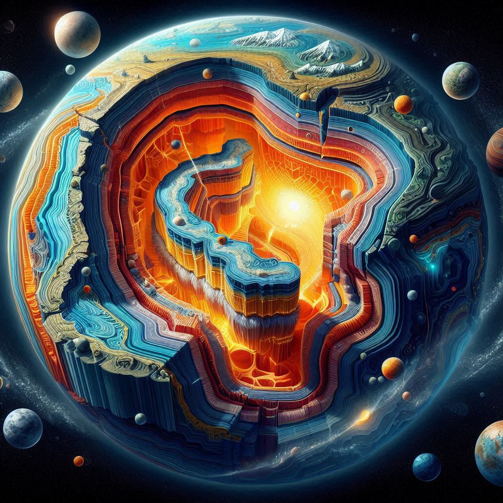 지구의 내부 구조와 플레이트 테크토닉 이론