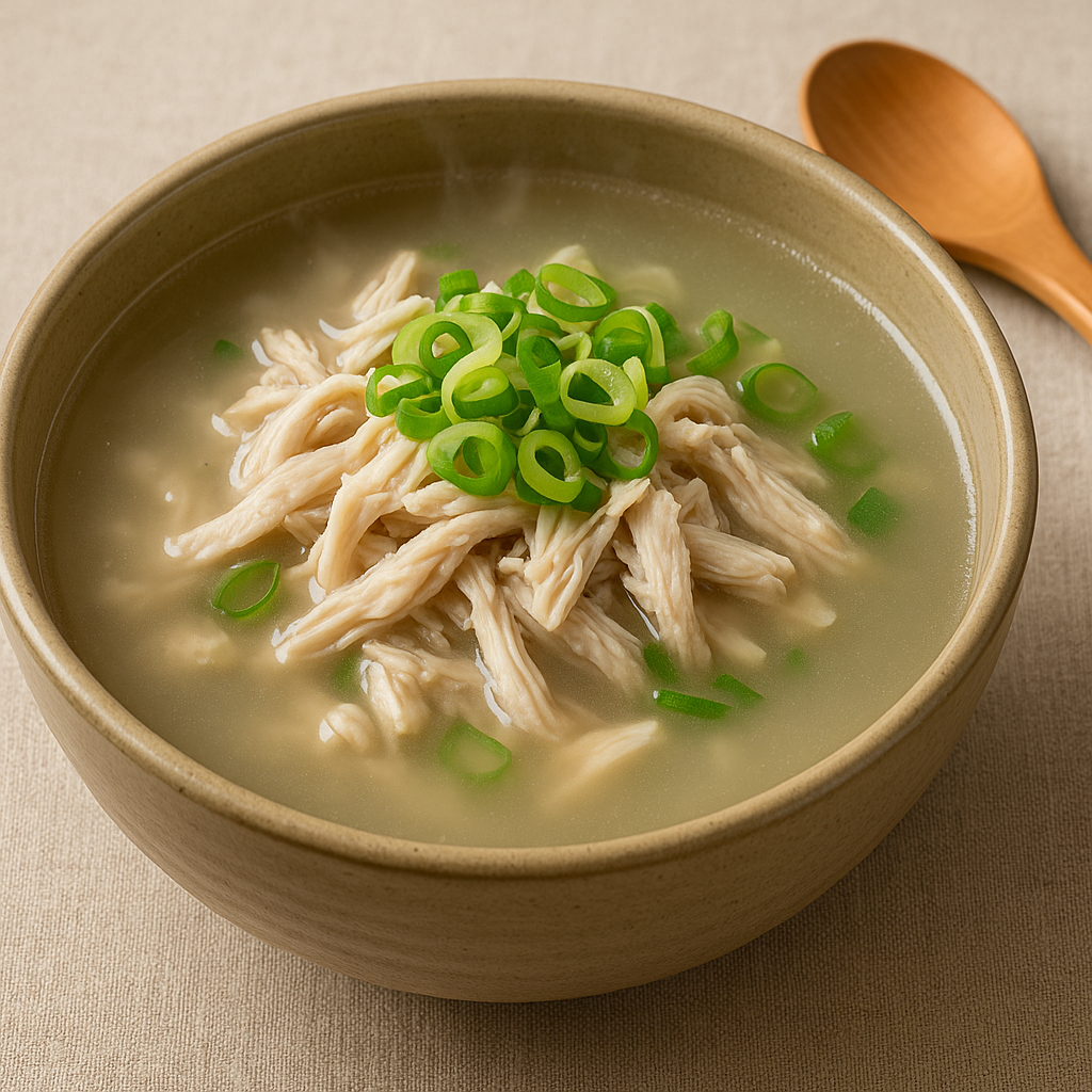 닭 손질부터 육수까지 완벽 닭곰탕 레시피