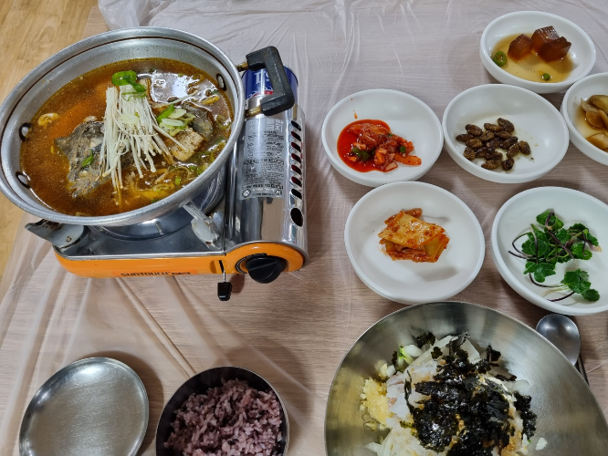 2. 해녀횟집 도다미 물회 후기