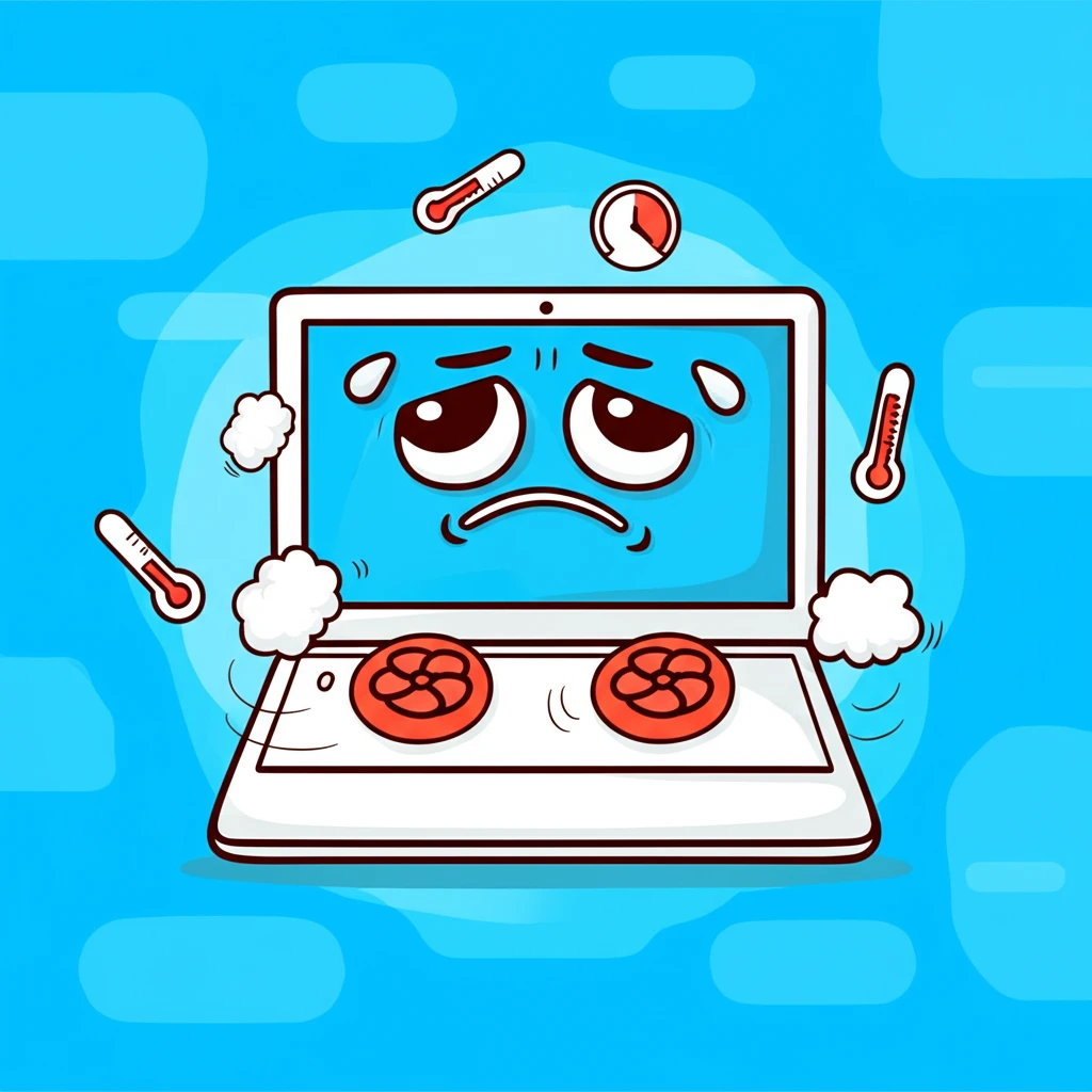 노트북 발열 문제? 간단한 온도 측정..