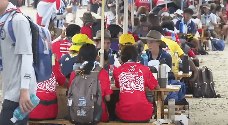 새만금 잼버리 현장