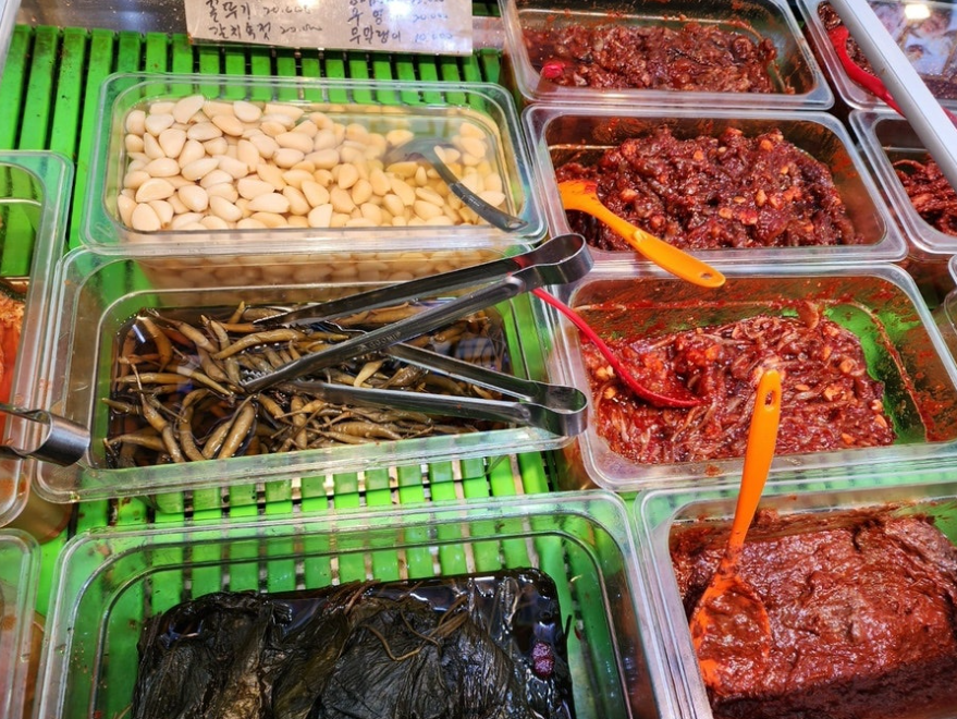 6시내고향 수제순대 가자미무침 강원도 동해 묵호순대