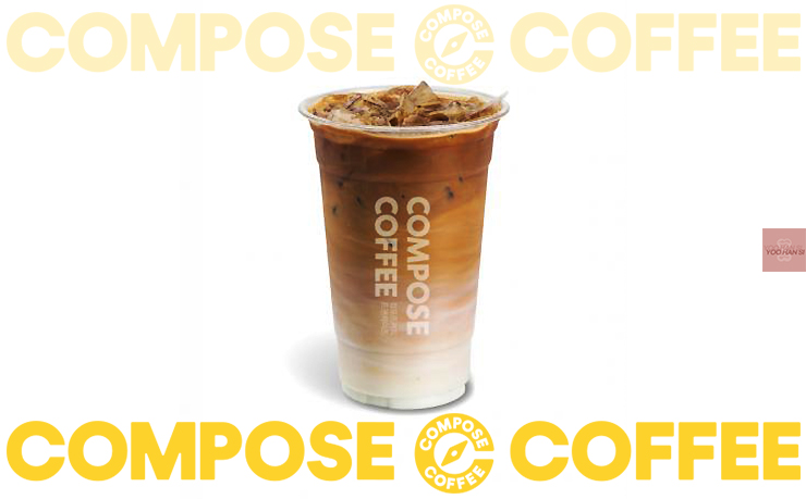 돌체라떼 컴포즈커피 인기 메뉴 음료 추천