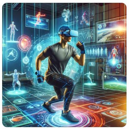 VR 휘트니스 이미지