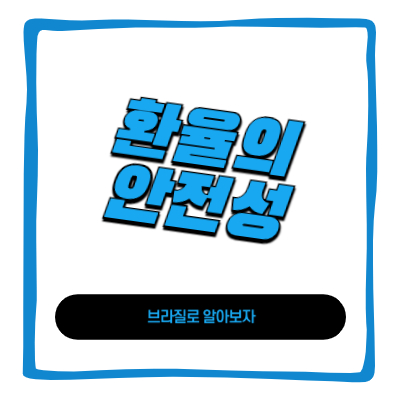 환율의 안전성 이야기