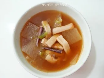 오징어 무국 끓이는 방법 황금레시피_14