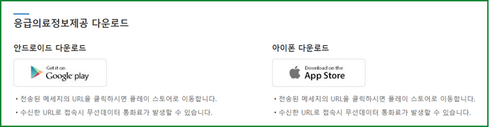 명절, 휴일 진료 병원 및 약국 찾기