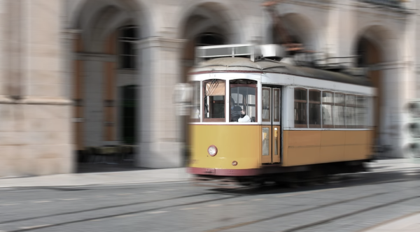 트롤리 전차 사진