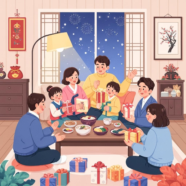 실용적인 선물 신년 연말