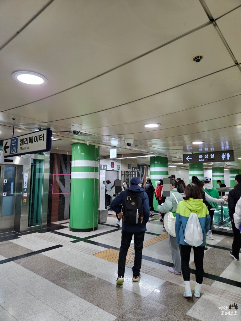서울 마라톤 화장실 웨이팅