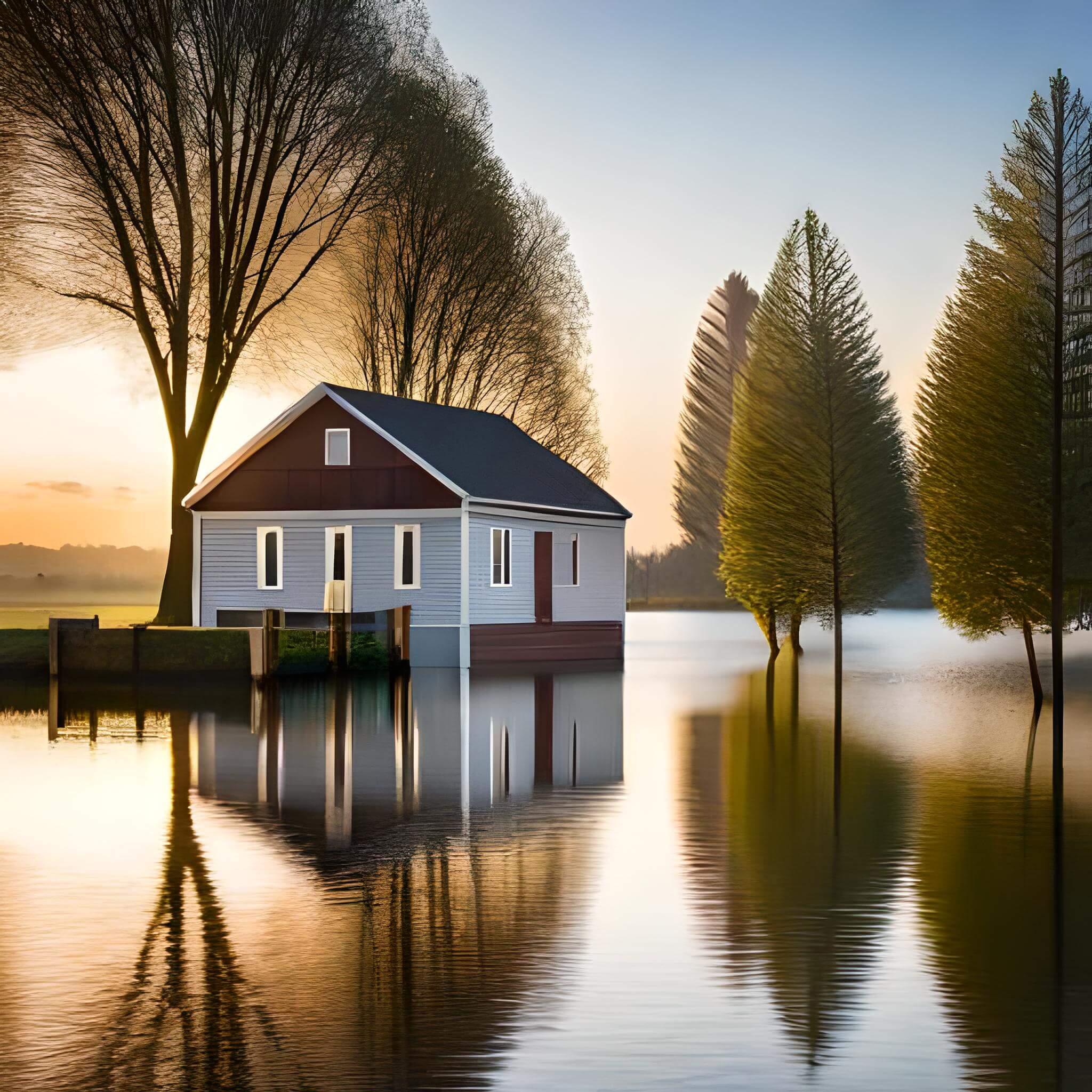 집에 물이 차는 꿈