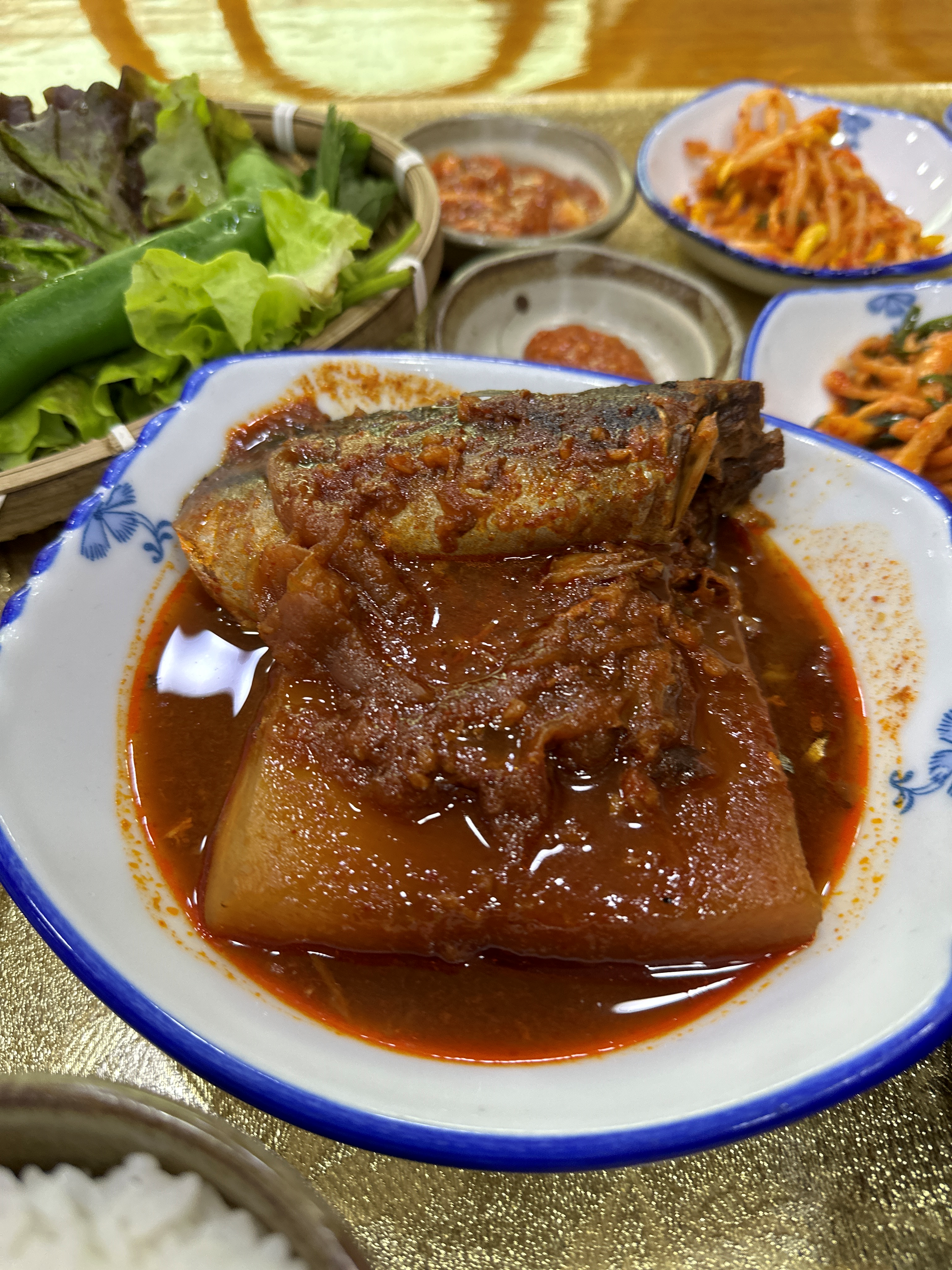 부산 중앙동 섬진강재첩국