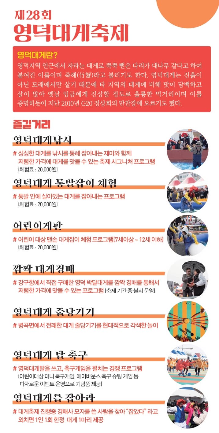 영덕대게축제 2025 ❘ 바다의 보물이 차려지는 대게 미식 여행