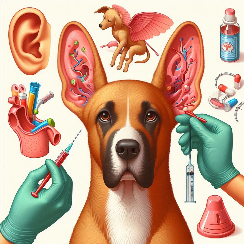 강아지 귀염증4