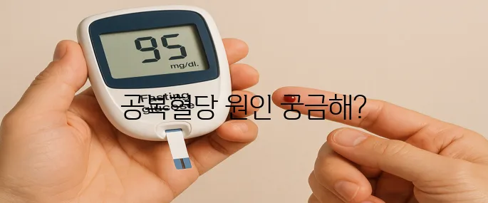 공복혈당이 높은 이유의 모든 것