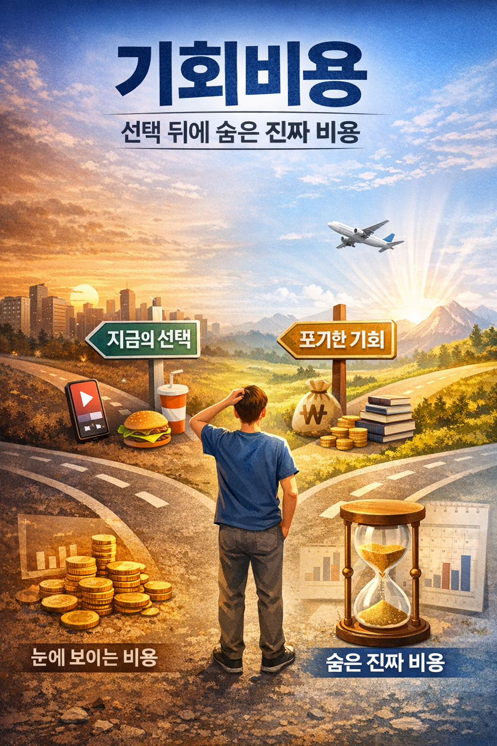 공짜처럼 보이는 시간이 가장 비싸다: 우리가 매일 내는 숨은 기회비용