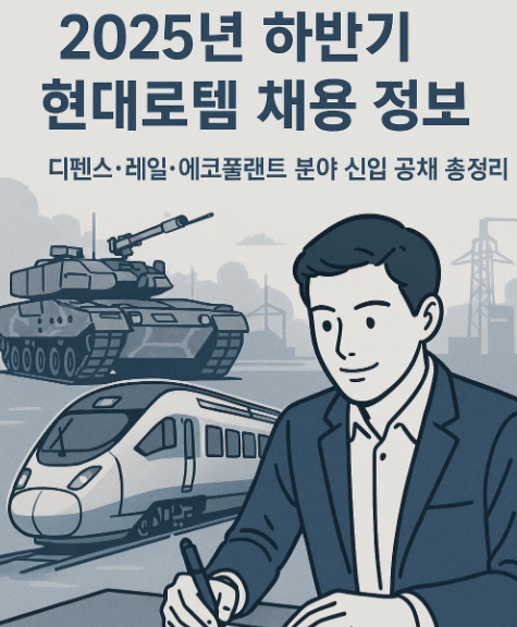 2025년 하반기 현대로템 채용 정보