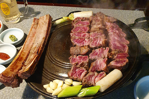 용산 삼각지 우대 갈비집, 몽탄