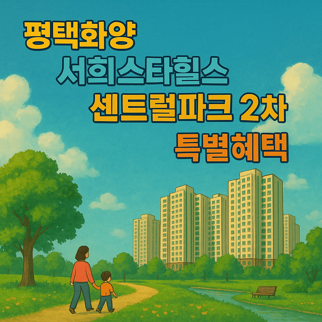 평택화양 서희스타힐스 센트럴파크 2차 아파트 분양