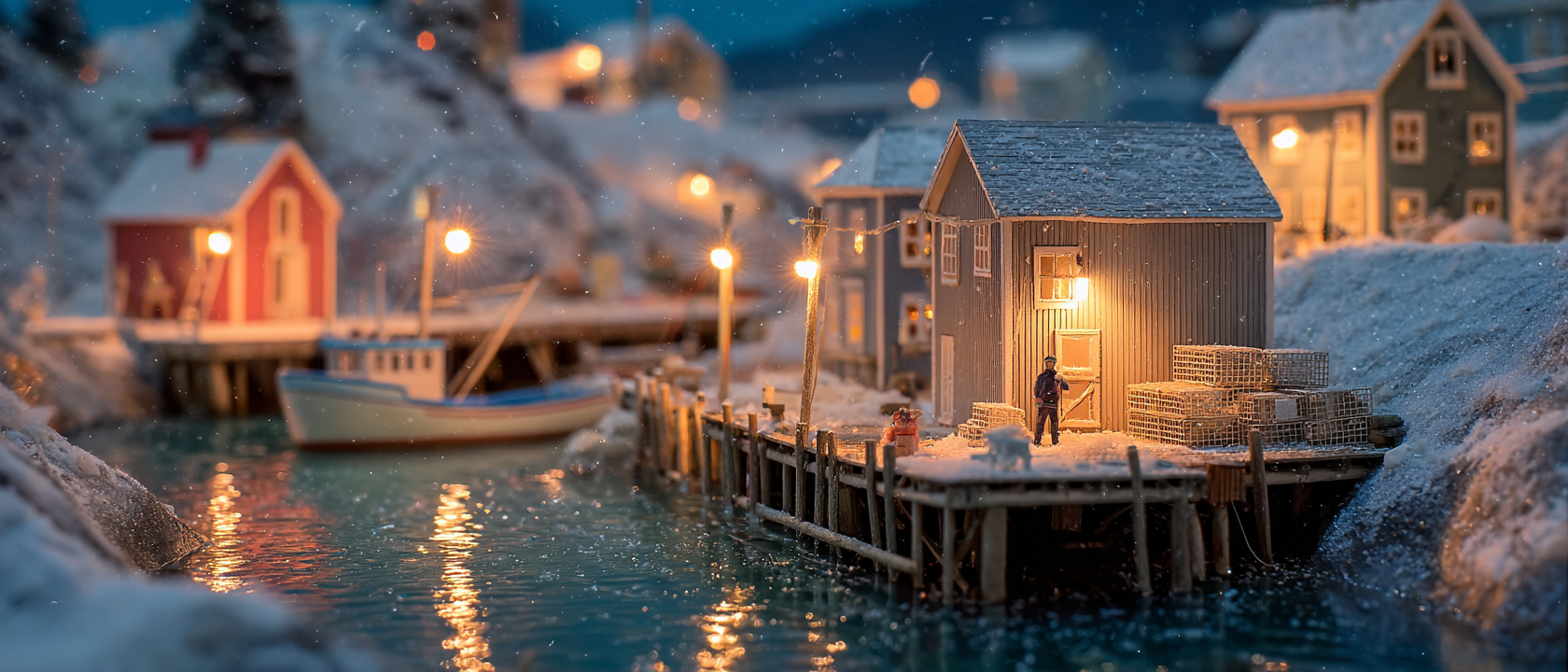 미니어처풍으로 재해석한 맨체스터 바이 더 씨 장면 by pearl's review