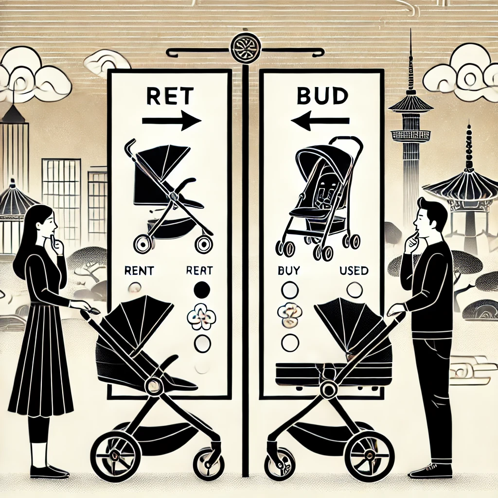 유모차 대여 vs 중고 유모차 구입: 비용 절약 방법